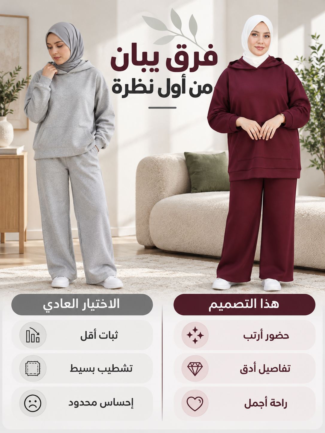 فرق التصميم من أول نظرة