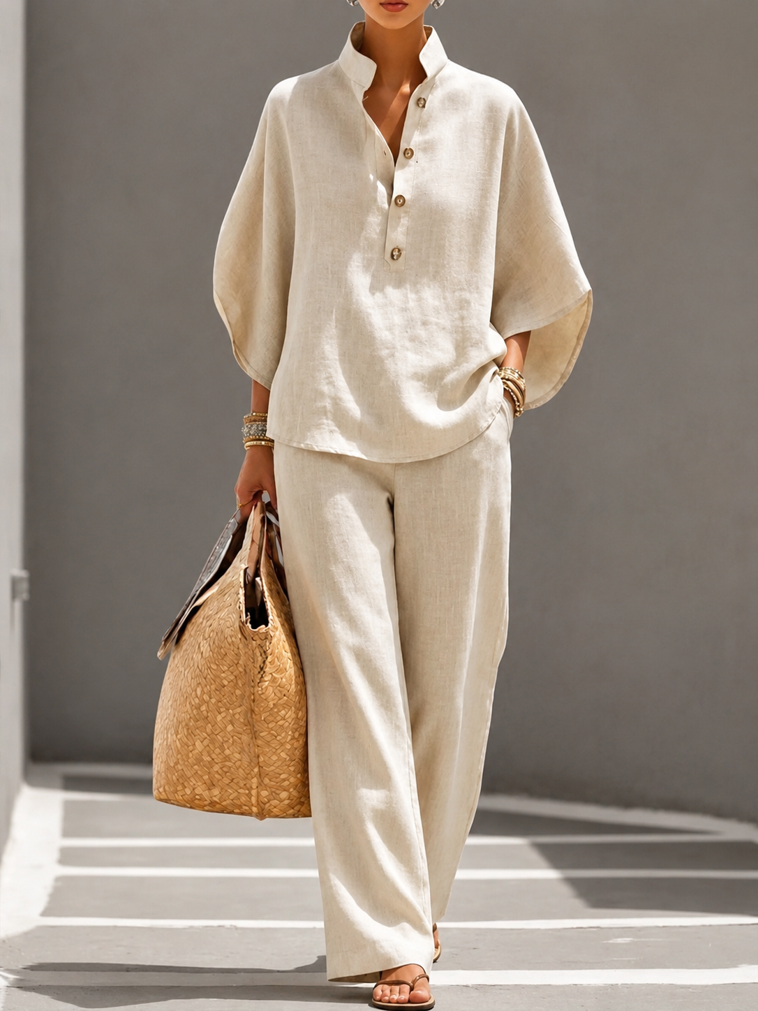 Ensemble coton chic fluide