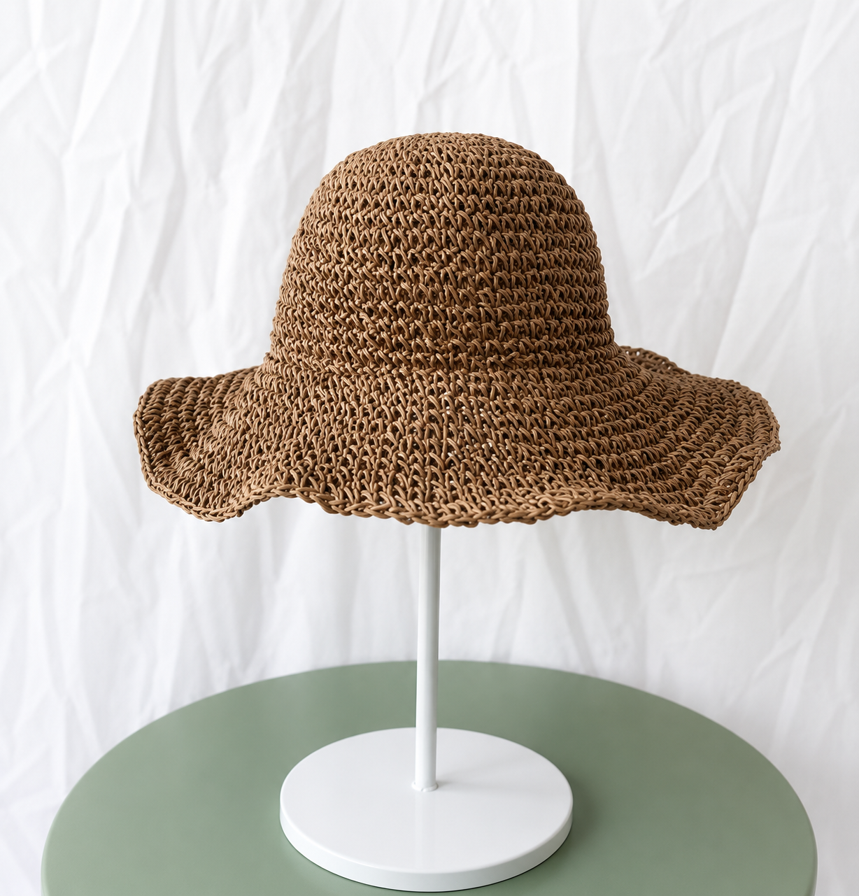 Chapeau Tressé Élégance Naturelle